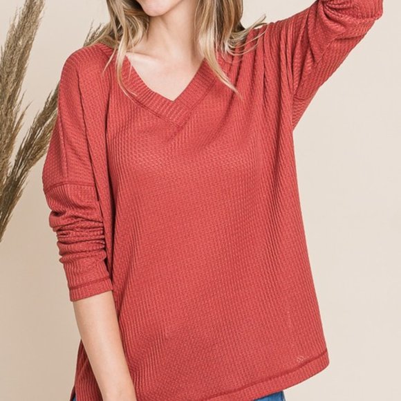 Waffe Knit Top - Picture 1 of 2